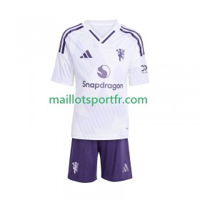 Maillot de Foot Manchester United Enfant Exterieur 2025/26